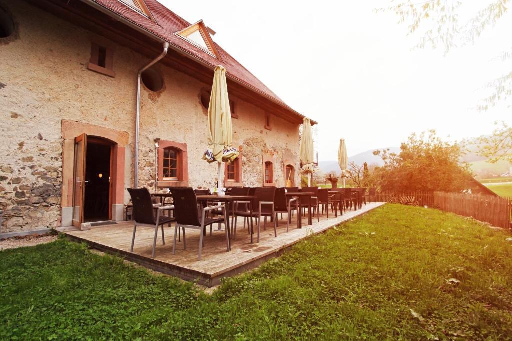Hotel Rainhof Scheune & Naturpark Restaurant Kirchzarten Exterior foto